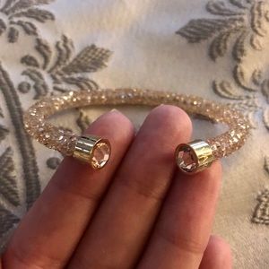 Swarovski Gold Crystal Bangle